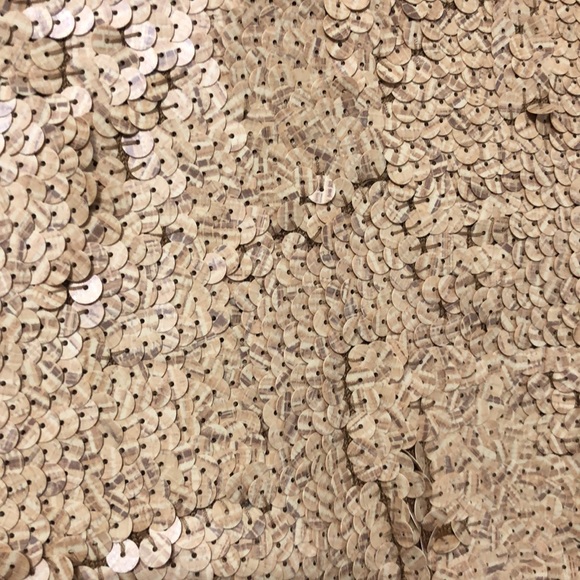 DKNY wood grain matte sequin top - Picture 2 of 5